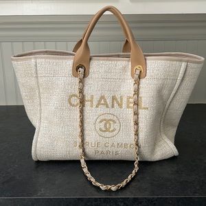 Chanel Deauville Tote in Lurex Boucle
